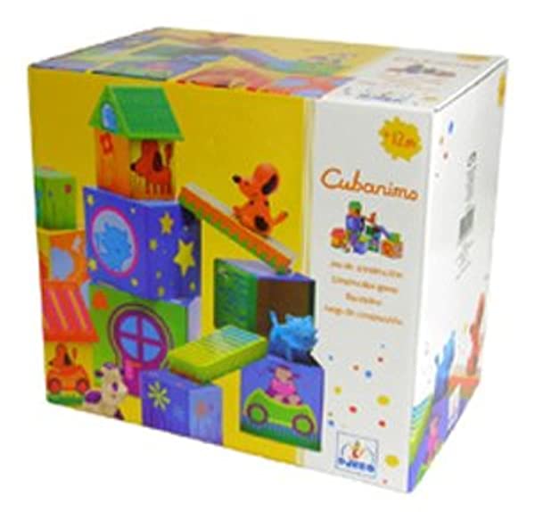 Djeco Animal Cube Blocks - immagine 4