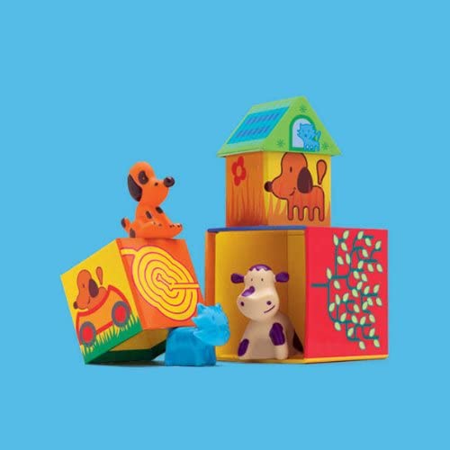 Djeco Animal Cube Blocks - immagine 5