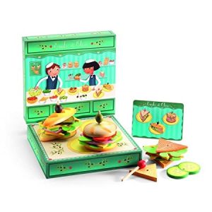 Djeco Emilio E Olivia – Set per Creare Sandwich