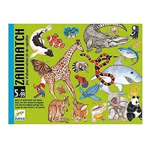 Djeco – Giochi di carte  Zanimatch