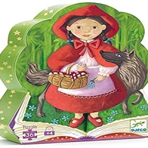 Djeco- Puzzle cappuccetto rosso