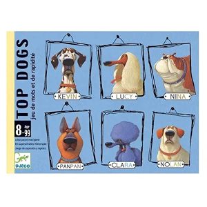 Djeco Top Dogs Gioco di carte