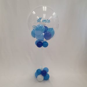 BUBBLE VOLANTE RIPIENA PERSONALIZZATA BASE 4+4