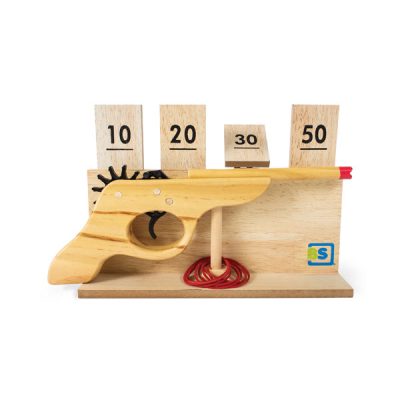 BS Toys – Tiro al Bersaglio Pistola in Legno