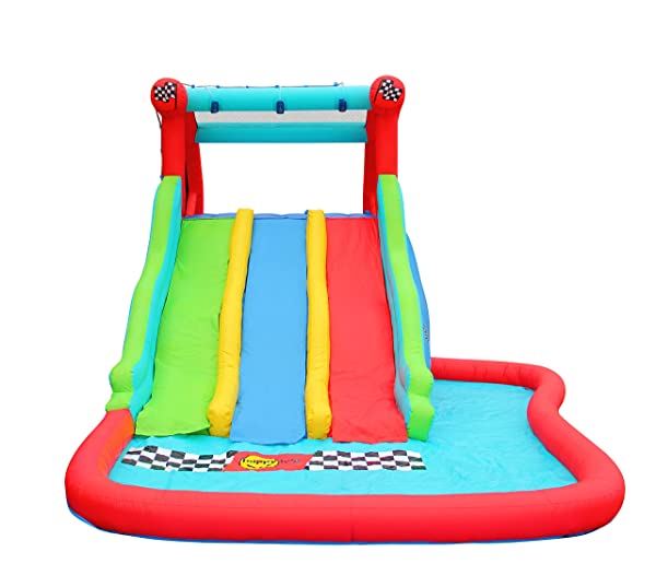 Gioco gonfiabile Triple Racing thunder Happy Hop di Happy Air - immagine 4