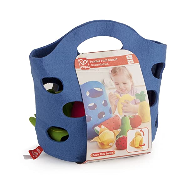 Hape- Cesto di Frutta per Bambini Utensili da Cucina, E3169 - immagine 4