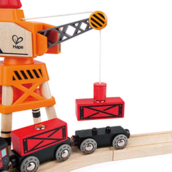 Hape- Classico Treno Merci d’Epoca - immagine 6