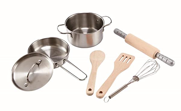 Hape Set da Cucina in metallo