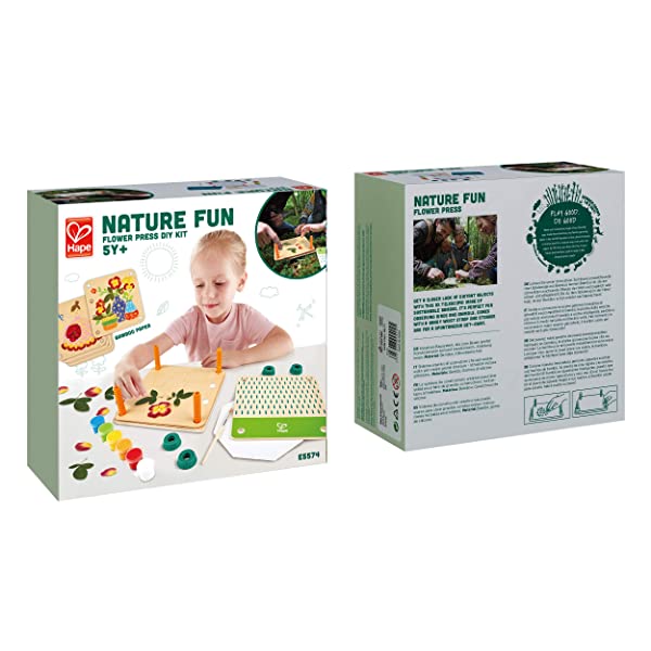 Hape – Kit Artistico per Pressare i Fiori - immagine 8