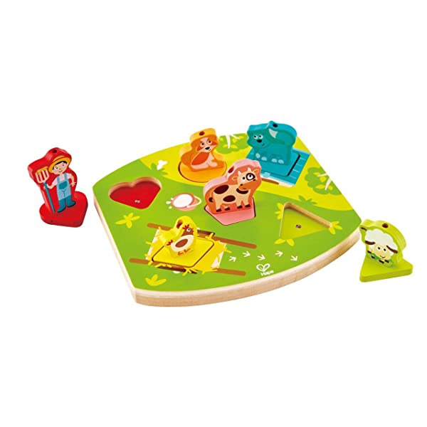 Hape- Giochi in Legno forme incastro con suoni - immagine 4
