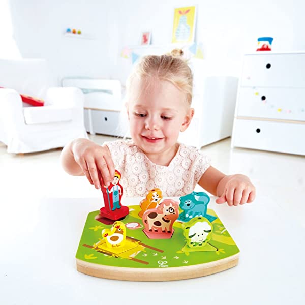 Hape- Giochi in Legno forme incastro con suoni - immagine 3