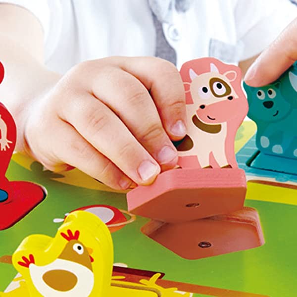 Hape- Giochi in Legno forme incastro con suoni - immagine 5