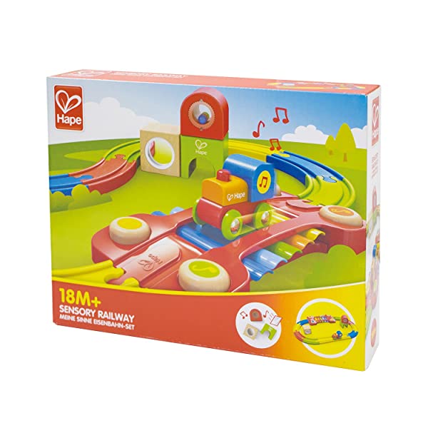 Hape International- Sensory Railway Pista Treno Primi Sensi - immagine 4
