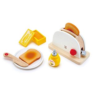 Hape Tostapane Hape Set da Cucina per Bambini con Accessori per La Colazione