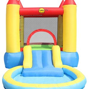 Happy Hop Gioco Gonfiabile Castello con Piscina Happy Air – 9820