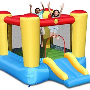 Happy Hop Gioco Gonfiabile New Scivolino Giallo e Rosso 9520 Happy Air