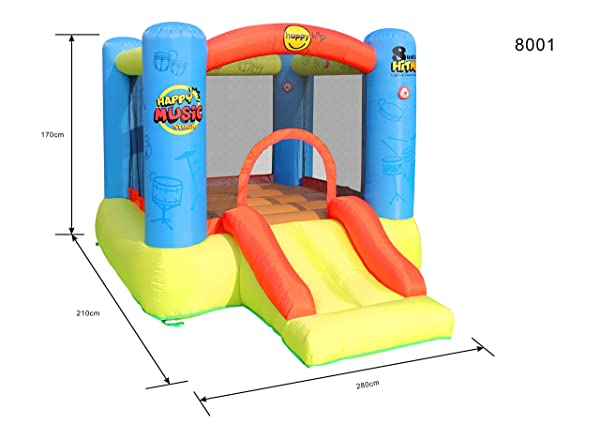 Happy Hop Gioco Gonfiabile interattivo Happy Music Studio – 8001 - immagine 4