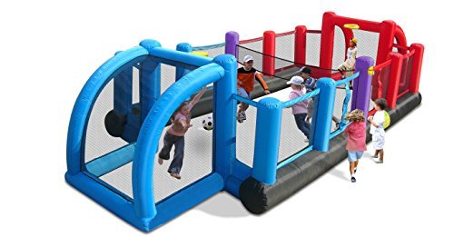 Hop Felice – Campo di Calcio Gonfiabile, 800 x 330 x 180 cm (Swiftech 9072) - immagine 3