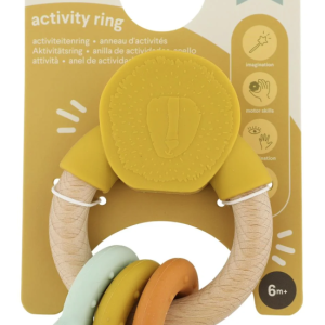 ANELLO ATTIVITA IN SILICONE LEGNO MR LION