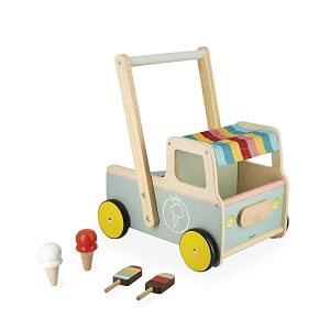 Janod Carrellino Primi Passi in Legno Gelataio