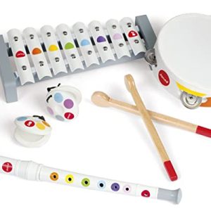 Janod- Confetti Set Musicale di Legno