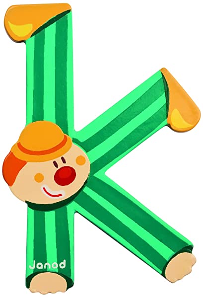 Janod J04553 – Clown Letter K