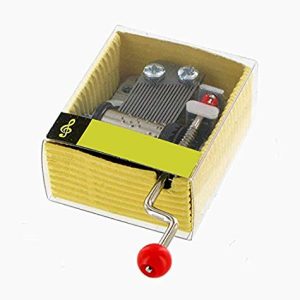 Carillon/meccanismo Musicale a manovella 18 Note di Cartone – Imagine (John Lennon)