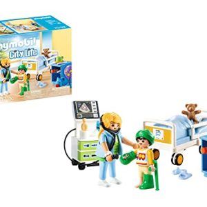 PLAYMOBIL City Life 70192 – Reparto dell’Ospedale per i bambini