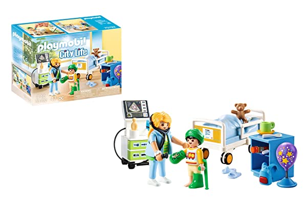 PLAYMOBIL City Life 70192 – Reparto dell’Ospedale per i bambini