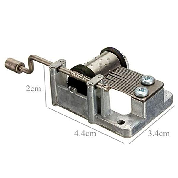 carrillon a manovella artigianale fai da te melodia – Brahms Ninna - immagine 4