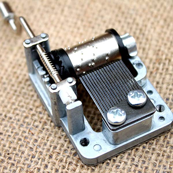 carrillon a manovella artigianale fai da te melodia – Brahms Ninna - immagine 6