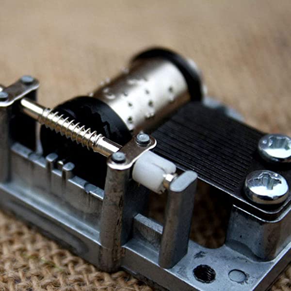 carrillon a manovella artigianale fai da te melodia – Brahms Ninna - immagine 9