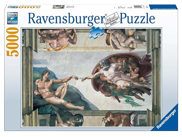 Ravensburger 17408 La creazione di Adamo Puzzle - immagine 3