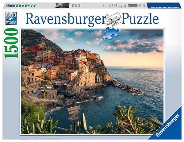 Ravensburger Puzzle 1500 Pezzi, Vergine delle Rocce - immagine 4