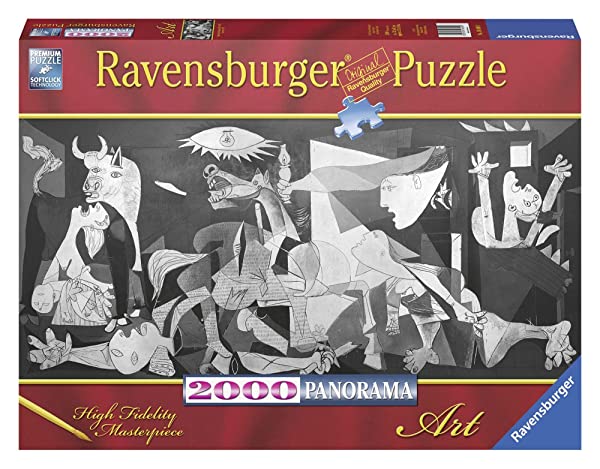 Ravensburger Puzzle 2000 Pezzi, Pablo Picasso, Guernica, Collezione Arte - immagine 2