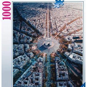 Ravensburger Puzzle, Puzzle 1000 Pezzi, Parigi dall’Alto