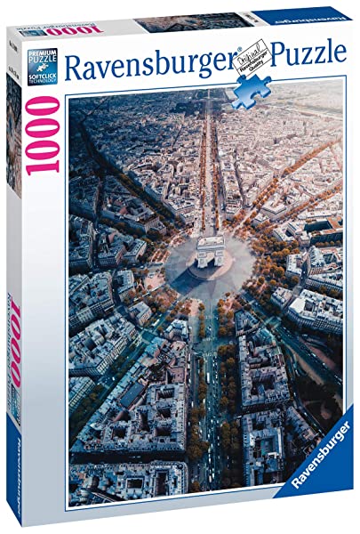 Ravensburger Puzzle, Puzzle 1000 Pezzi, Parigi dall’Alto - immagine 4