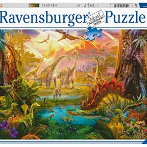 Ravensburger, Terra dei Dinosauri, 500 Pezzi, Puzzle