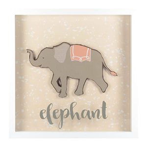 RoomMates Decor nursery Baby Room patina vie Elephant Shadowbox