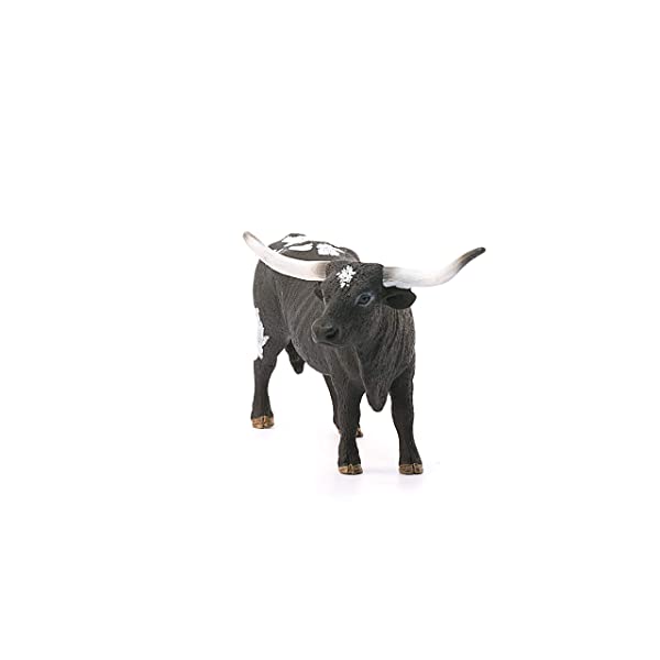 SCHLEICH- Mucca Texas Longhorn, 13865 - immagine 4