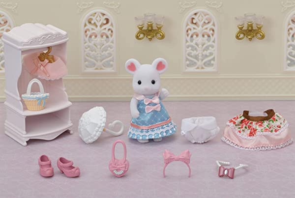 SYLVANIAN FAMILIES 5540 Fashion Play Set -Sugar Sweet Collection- – Dollhouse Playsets - immagine 6