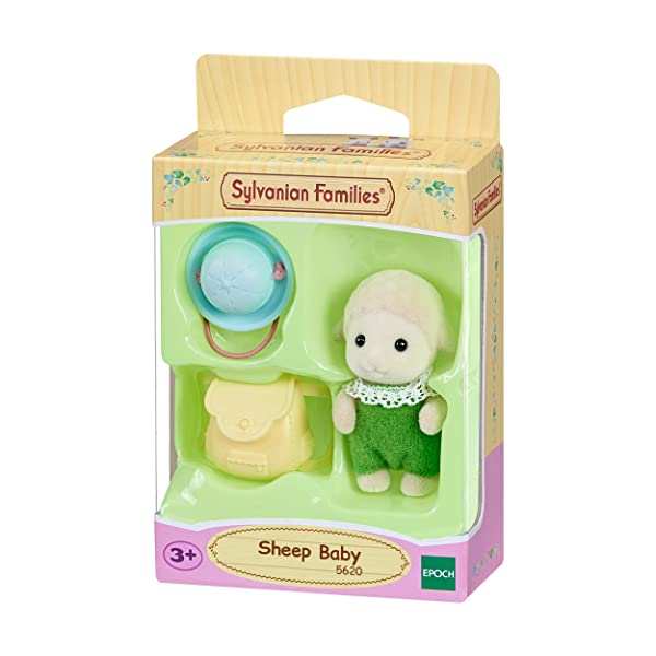 SYLVANIAN FAMILIES Bebè Pecora, Multicolore - immagine 4