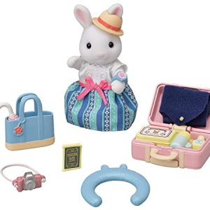 SYLVANIAN FAMILIES Set da viaggio weekend – mamma Coniglio Neve, Multicolore