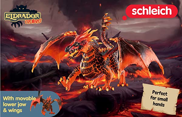 Schleich drago lavico - immagine 7
