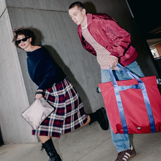 URBAN TOTE BAG BAGOTA’ BORDEAUX - immagine 4