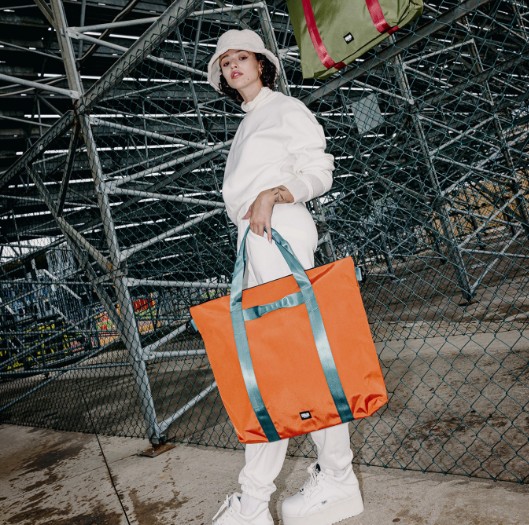 URBAN TOTE BAG BAGOTA’ BORDEAUX - immagine 3