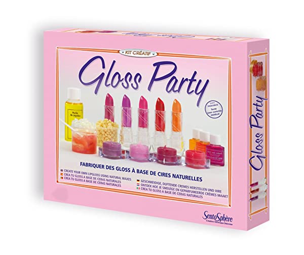 Sentosphere 3900257 – Kit Gloss Party per creare lucidalabbra