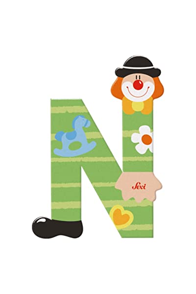 Sevi 81750 – Lettera N Clown, Colori Assortiti - immagine 2