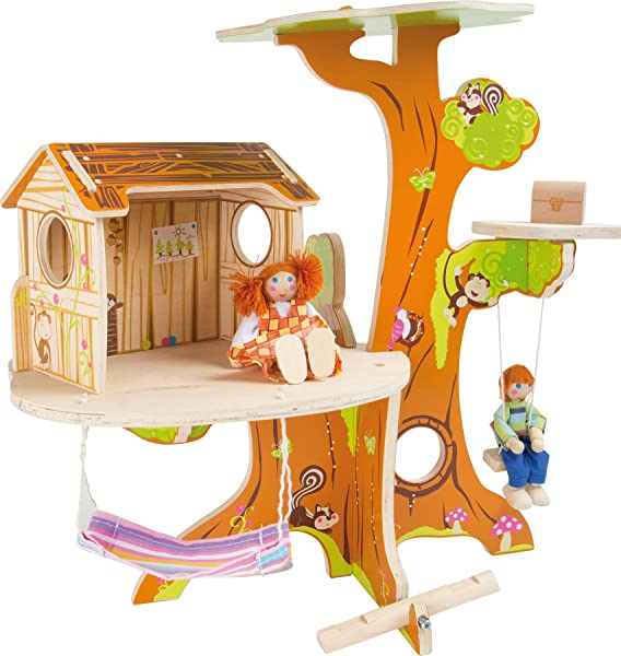 Small Foot 7807 – Casa sull’Albero con Bambole Pieghevoli Incluse - immagine 2