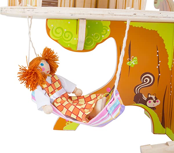 Small Foot 7807 – Casa sull’Albero con Bambole Pieghevoli Incluse - immagine 5